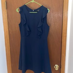 Navy blue wedding guest dress